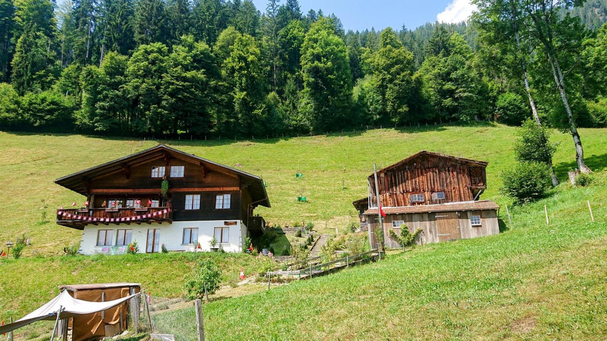 Kaenzeli - Ferienwohnung Mit Traumaussicht Beatenberg Eksteriør bilde